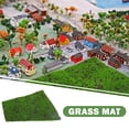 thumbnail image 2 of OUNONA Simulation Grass Artificial Turf Decorative Grass Mat Square Chemical Fiber for DIY Gardening Props 1Pcs, 2 of 8