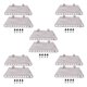 thumbnail image 1 of 10X Deslizador de Placa Lateral de Pedal de Metal para MN D90 D91 D99S MN99S 1/12 RC Car Upgrade Parts Accesorios, 1 of 8