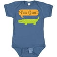 thumbnail image 3 of Inktastic 1st Birthday Alligator Jungle Boys or Girls Baby Bodysuit, 3 of 5