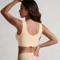 thumbnail image 4 of KHONTS Post Surgery Compression Bra for Women Front Closure Wireless Bra No Padding Adjustable Wide Straps Full Coverage Support Underwear, 4 of 6