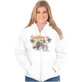 thumbnail image 4 of Popeye California Biker Cartoon Zip Up Hoodie Men's Women's Brisco Brands S, 4 of 5