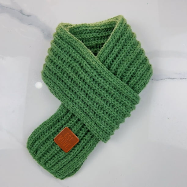 9 Colors Kids Scarf Boys Baby Winter Warm Scarf Knit Shawl Scarf Children Neck Collar Keep Warm Accessories