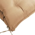 thumbnail image 3 of Topchances 39" x 39" Khaki Outdoor Porch Swing Cushion, Waterproof, 3 of 12