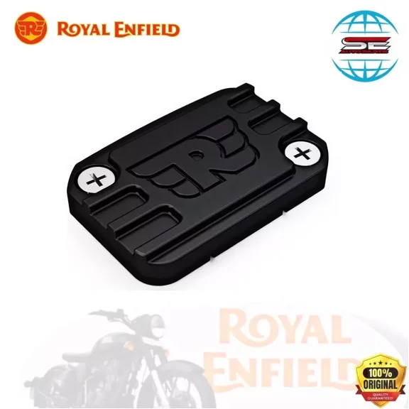 Gneuine Black Front Reservoir Cap for Royal Enfield Scram 411