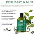 thumbnail image 2 of Difeel Rosemary and Mint Hair Strengthening Shampoo with Biotin 12 oz., 2 of 4