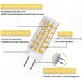 thumbnail image 3 of 4-Pack 9W GY6.35 LED Bulbs, AC/DC 220V, Warm White 3000K, Halogen Replacement, 3 of 5