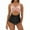 C Pink, variant on Women's One Piece Swimsuits Stripe Sling Straps Tummy Control Cutout Swim Suit Sexy V Neck Tie Back Bathing Suits for Women