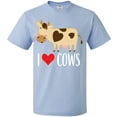 thumbnail image 3 of Inktastic I Love Cows Dairy Farmer T-Shirt, 3 of 5