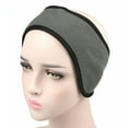 thumbnail image 2 of Diadema Cálida De Lana Polar De Doble Capa De Invierno De 2 Piezas - Gris Oscuro Ormromra 2034374-2, 2 of 9
