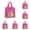 D, variant on Happy Easter Bags Bunny Carrot Chick Egg Treat Gift Non-Woven Bags with Handles for Gifts Wrapping, Egg Hunt, Easter Party Supplies, 8.66"x9.05"