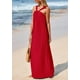 thumbnail image 4 of Vestido de verano PRETTYGARDEN para mujer 2025, holgado, rojo, XL, 4 of 8