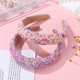 thumbnail image 4 of unbranded 2Ud Diademas Gruesas Para Mujer Candy En Espuma Multicolor Para Cuidado Y Moda, 4 of 7