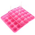 thumbnail image 4 of Paquete de 2 moldes de silicona para Tartas, 20 cavidades, ideal para caramelos duros, piruletas y cupcakes de fiesta, fácil desmoldar a alta temperatura, 4 of 5