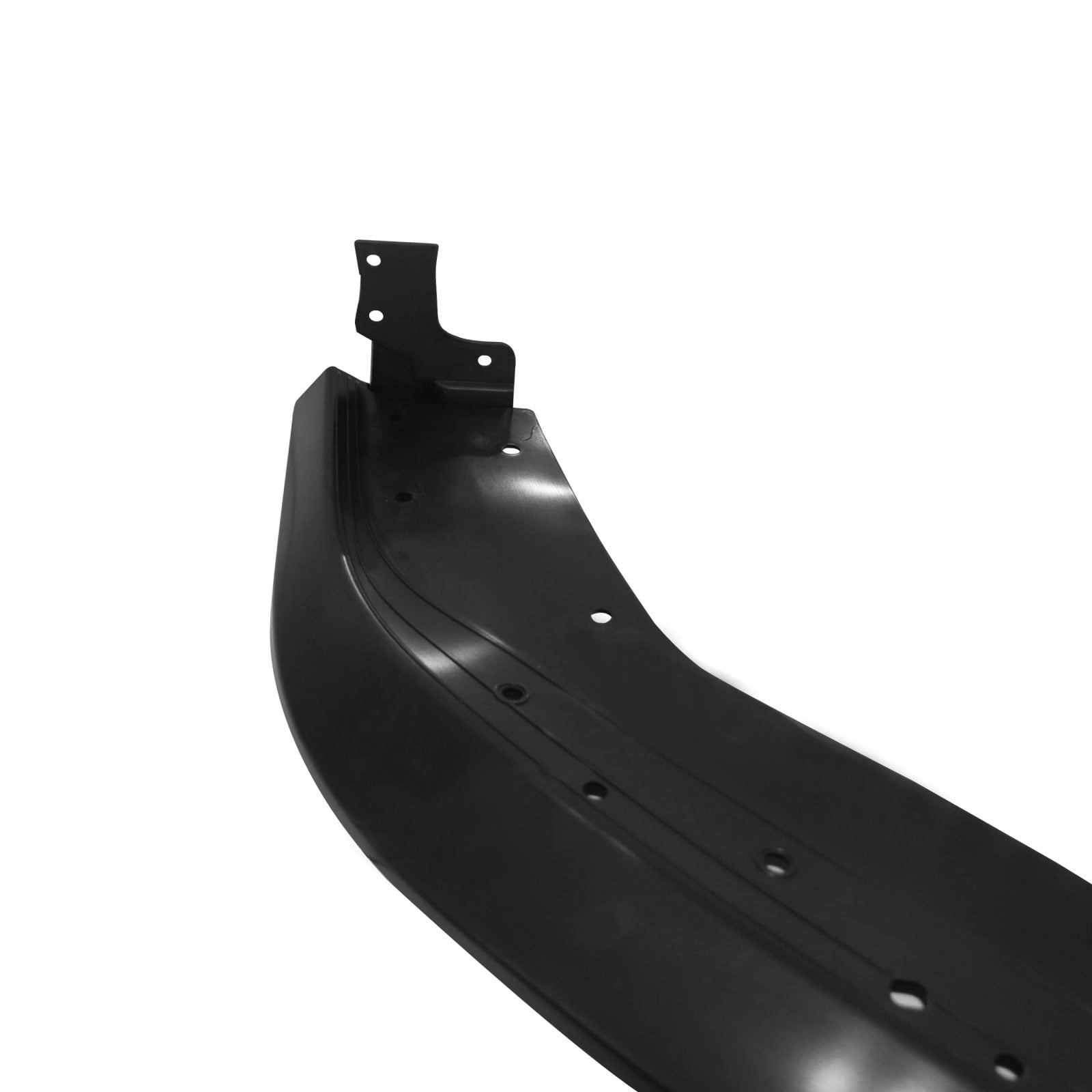 Ikon Motorsports Front Bumper Lip Compatible With 2021-2023 Ford Mustang Mach 1 Matte Black PP Polypropylene Handling Package Style Front Lip Spoiler Splitter