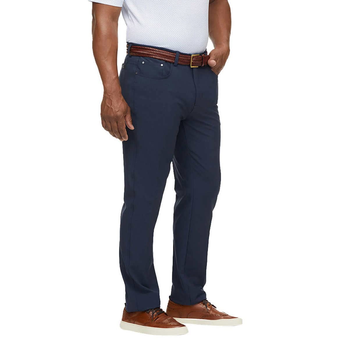 Greg Norman Men's Ultimate Luxury Stretch 5 Pocket Pants 