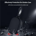 thumbnail image 3 of Silicone Earphone Cases with Keychain Protective Wireless Headphone Cover Bluetooth-compatible Earbuds Covers Scratch-resistant Bluetooth-compatible Earbuds Box Type3, 3 of 8