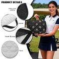 thumbnail image 6 of FKELYI Grunge American Flag Print Golf Cart Accessories Portable Golf Cart Seat Cover Cushion Protector Foldable Carts Cushion Towel Blanket for EZGO Yamaha Carts, 6 of 7