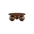 thumbnail image 6 of Meridian Furniture Fitch Brown Oak Veneer Coffee Table, 6 of 6