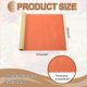 thumbnail image 2 of Kit de cinta de reparación de cuero autoadhesiva Uxcell de 14"x54" para muebles, sofás, sillas, coches, barcos, chaquetas, naranja, 2 of 7