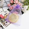 thumbnail image 3 of 100PCS Casewin Organza Gift Bag Drawstring Pouch Wedding Favors Bridal Shower Treat Jewelry Bags - 4"x6"(Purple), 3 of 9