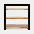 thumbnail image 3 of Jofran Nature's Edge Solid Acacia 3 Shelf Bookcase, 3 of 7