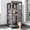 Large Gray-71"H, variant on Aivituvin Outdoor Cat Catio Enclosure with Wheels, Movable Outdoor Cat House Cat Cage with Upgraded Resting Box, Waterproof Cover
