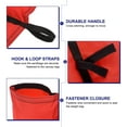 thumbnail image 3 of Uxcell 17x16" Canopy Weight Bags Waterproof Leg Weights Sandbag for Tent 4 Pack 600D Oxford Red, 3 of 7
