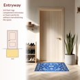 thumbnail image 3 of Ultra Soft Area Rug, Serene Asian Elegance with Detailed Print, Non Slip, Stain Resistant, Washable Area Rugs for Living Room, Bedroom(Blue, 8X10), 3 of 8