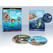 Luca (Walmart Exclusive) (4K Ultra HD + Blu-Ray + Digital Code + eBook)