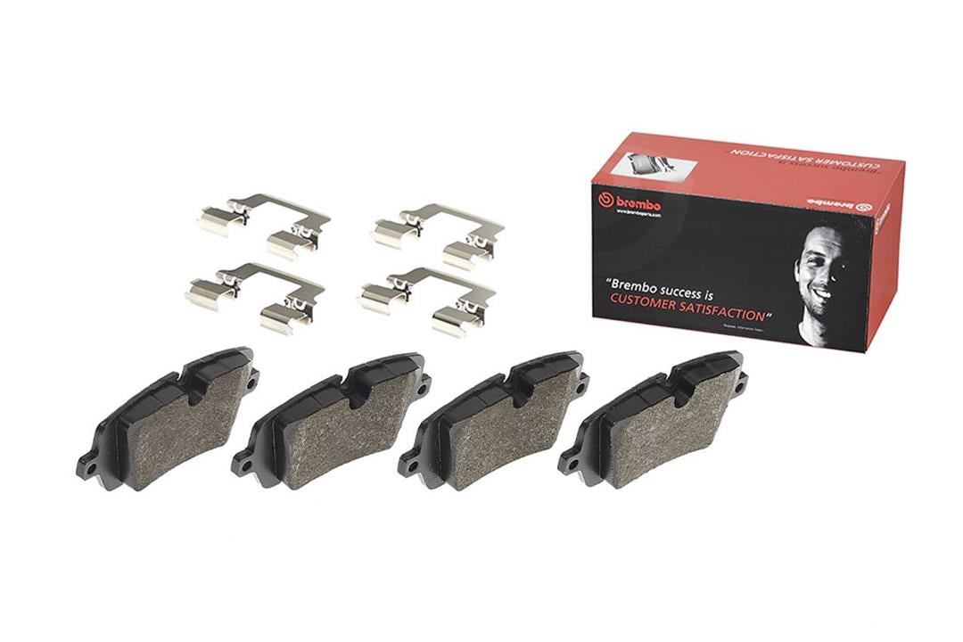 Brembo P44021 Premium Low-Met OE Equivalent Pad