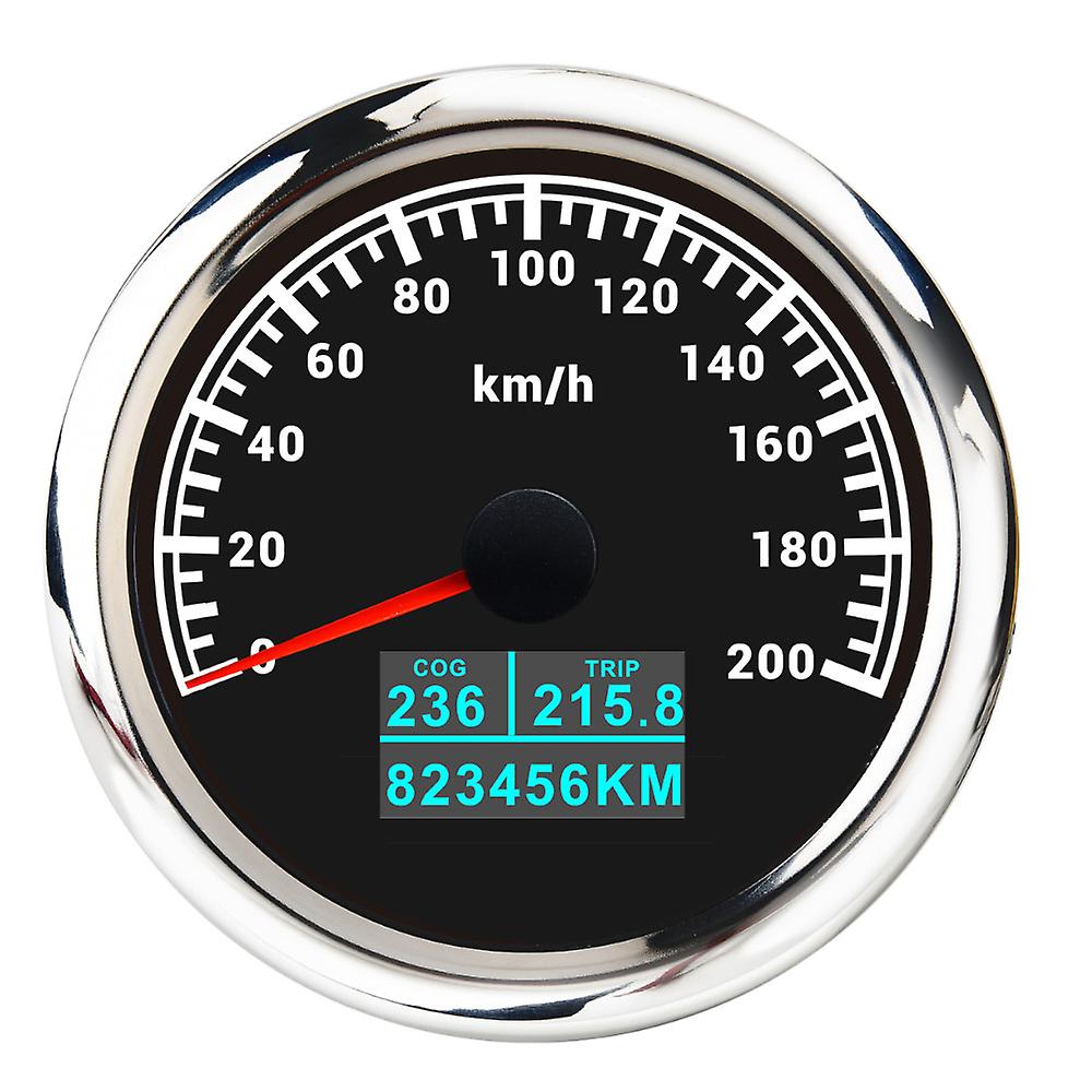 Hd 85mm 3 In 1 Car Boat Gps Speedometer Gauge Digital Speedometer ...