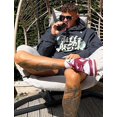 thumbnail image 3 of XINQIHANG Men's Hoodie Hip Hop Pullover Sweaters for Teenagers, 3 of 4