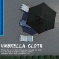 thumbnail image 1 of 6/8 huesos paraguas paraguas reemplazo de poliéster sunshade tela impermeable accesorios para ropa de lluvia lavable, 1 of 9