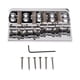thumbnail image 4 of Accesorio de Instrumento Musical de Juego de Puente de Bajo Eléctrico Fijo Duradero , Cromo Hugo Puente de bajo de 4 cuerdas, 4 of 10
