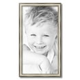 thumbnail image 2 of ArtToFrames 14x26" Antique Silver Panel Picture Frame, Silver Wood Poster Frame, with Regular Acrylic and 2 (FBPL-4760), 2 of 7