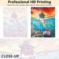 thumbnail image 3 of TISHIRON Paint by Numbers for Adults,16x20 inch Canvas Wall Art Mermaid Blue Ocean Oil Painting by Numbers Kit for Home Wall Decor (Frameless), 3 of 8