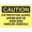 Warning Sign 1, variant on Caution Eye Protection/Gloves/Aprons Chemical Sign - 12×8 Inches, OSHA PPE Metal Tin Sign, No.3106 Personal Protective Equipment Alert