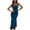 Blue, variant on Up to 65 off!Lolmot Women Velvet Lace Nightgowns Deep V Neck Chemise Sexy Lingerie Nightdress Slim Fit Long Nightie Side Split Hem Sleeveless Cami Sleepwear on Clearance