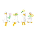 thumbnail image 1 of 4 Mini Figuras Pequeños Adornos Divertidos Figuras Dibujos Animados para Decorar el Tablero del Coche, Armario, Coche, Oficina, Estantería, 1 of 9