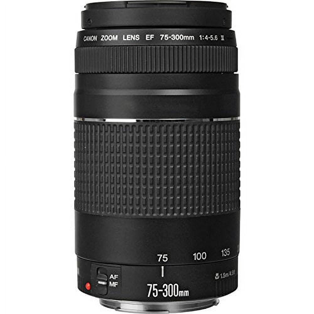 Canon EOS 7D MarkⅡレンズセット/ Canon EF75-300 Canon EF 75-300mm f/4-5.6 III Zoom Lens Bundle for DSLR Cameras