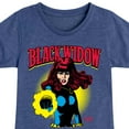 thumbnail image 3 of Marvel - Black Widow Logo - Toddler And Youth Girls Fitted Short Sleeve Graphic T-Shirt, 3 of 5