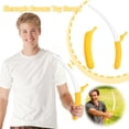thumbnail image 1 of Banane Rétractable Hilarante Nouveauté pour Enfants Flexible Jaune Jeu d'Imitation pour et Jeux, 1 of 5
