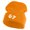 Gold, variant on Six Seven Numbers Meme Embroidered 12 inch Long Beanie - Black OSFM