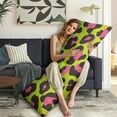 thumbnail image 5 of Leopard Print Body Pillow Cover – Soft & Breathable, Hidden Zipper, 20"x54", Fashion Animal Print – Cheetah & Tropical Spots, Perfect Gift for Side Sleepers, Pregnancy, Modern Home Decor, 5 of 7