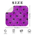 thumbnail image 4 of Cute Spider Web Halloween Pattern Dish Drying Mat for Kitchen 1 Pack, Ultra Absorbent Microfiber Dishes Drainer Mats,16x18in(41x46cm), 4 of 6