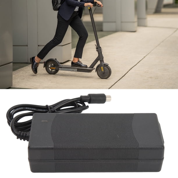Cargador De Scooter Eléctrico, Carga Rápida 42V 2A Cargador De Scooter Eléctrico Carga Segura Protección Contra Cortes De Energía Para M365