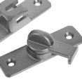 thumbnail image 3 of KONTONTY 1 Set Window Door Lock Grey Aluminium 90 Degree Latch for Business Owners, 3 of 6