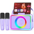 thumbnail image 1 of Altavoz Bluetooth portátil Karaoke Machine Ultramic con 2 micrófonos, 1 of 7