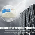 12A Voltage Surge Protector With Overload And Short Circuit Protection Is Suitable For Small Power Devices Such As Television Computers And Refrigerators.
