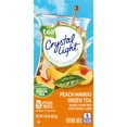 thumbnail image 4 of ( 2 Pack ) Crystal Light Peach Mango Green Tea Sugar Free Drink Mix, 5 ct Pitcher Packets, 4 of 7